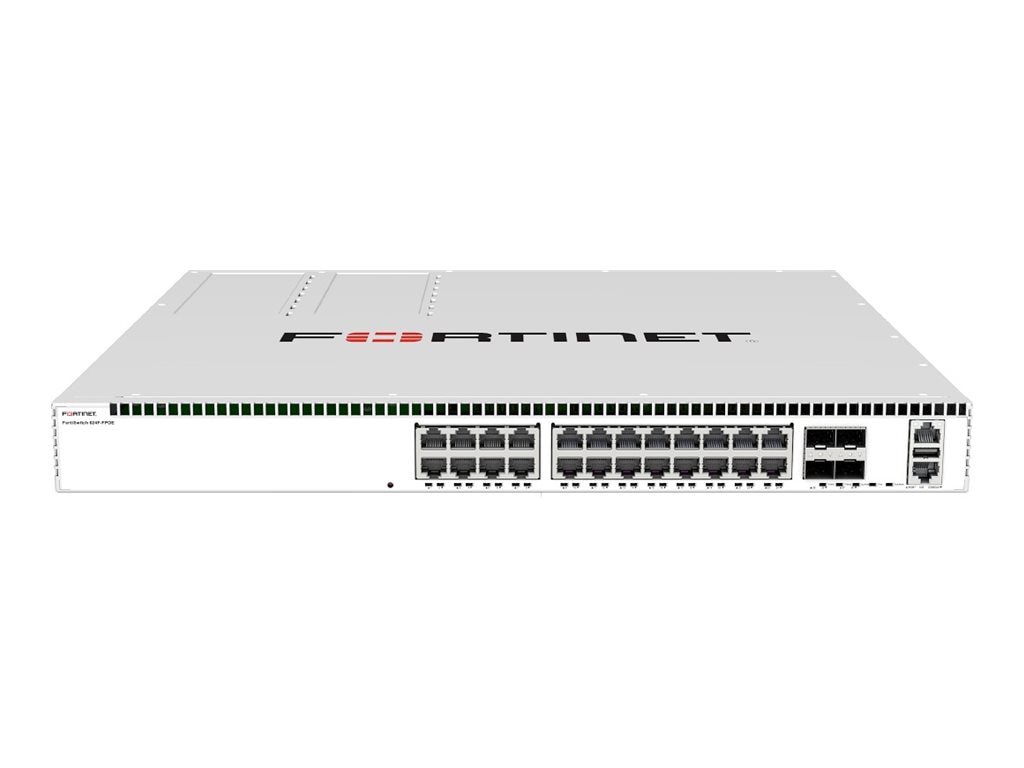 Fortinet FortiSwitch 624F-FPOE - switch - 24 ports - managed - rack-mountable