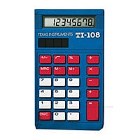 Texas Instruments TI-108 Elementary Calculator