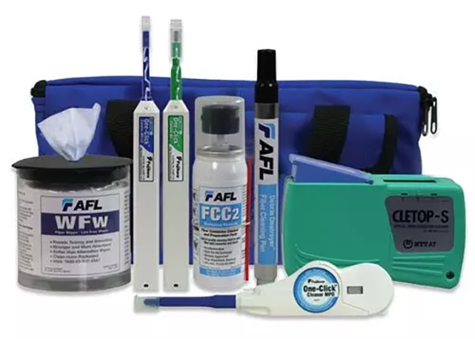 AiRISTA Flow Basic Cleaning Kit with MPO Cleaners and Carry Case