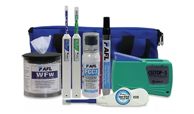 AiRISTA Flow Basic Cleaning Kit with MPO Cleaners and Carry Case