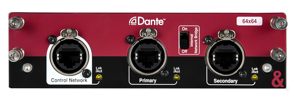 Allen & Heath SQ Dante - V1 Dante audio input/output card