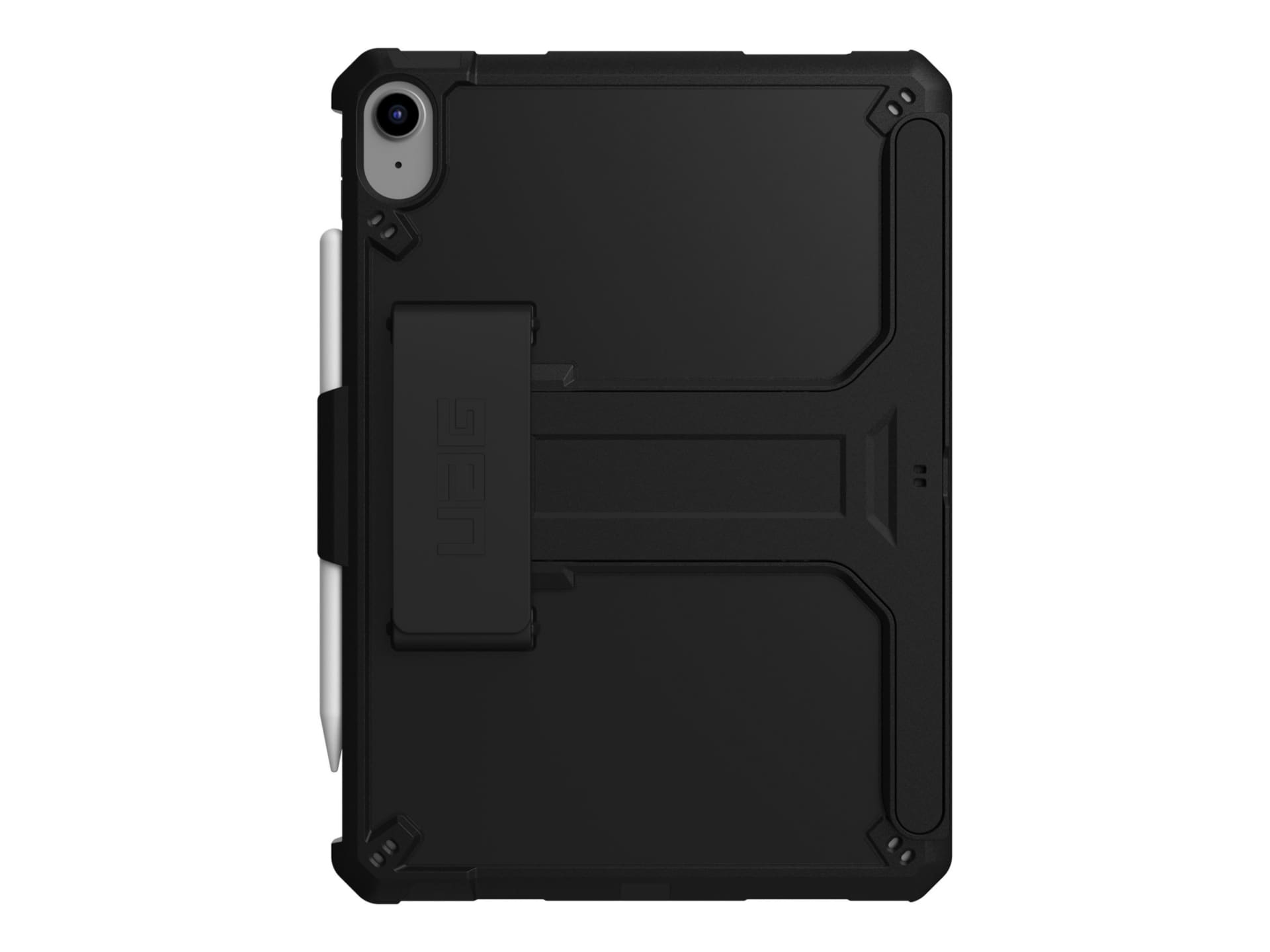 UAG Rugged Case for iPad 10.9 (10th Gen, 2022) - Scout w HS & KS Black - back cover for tablet