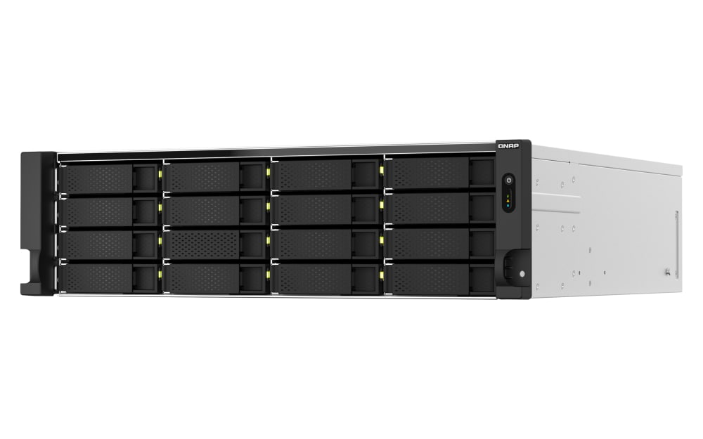 QNAP 22-Bay 3U Rackmount Network Attached Storage Server with Intel Xeon E-