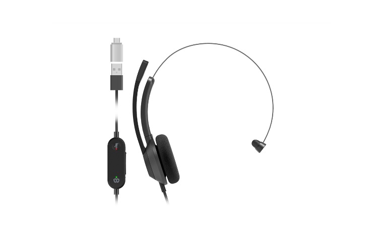 Cisco Headset 321 - headset - USB-A - HS-W-321-C-USBC - Wired