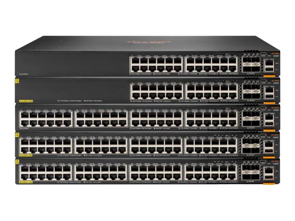 HPE Aruba 6200M 24G Class4 PoE 4SFP+ - switch - 24 ports - managed - rack-m