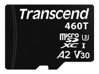 Transcend 460T - flash memory card - 128 GB - microSDXC UHS-I