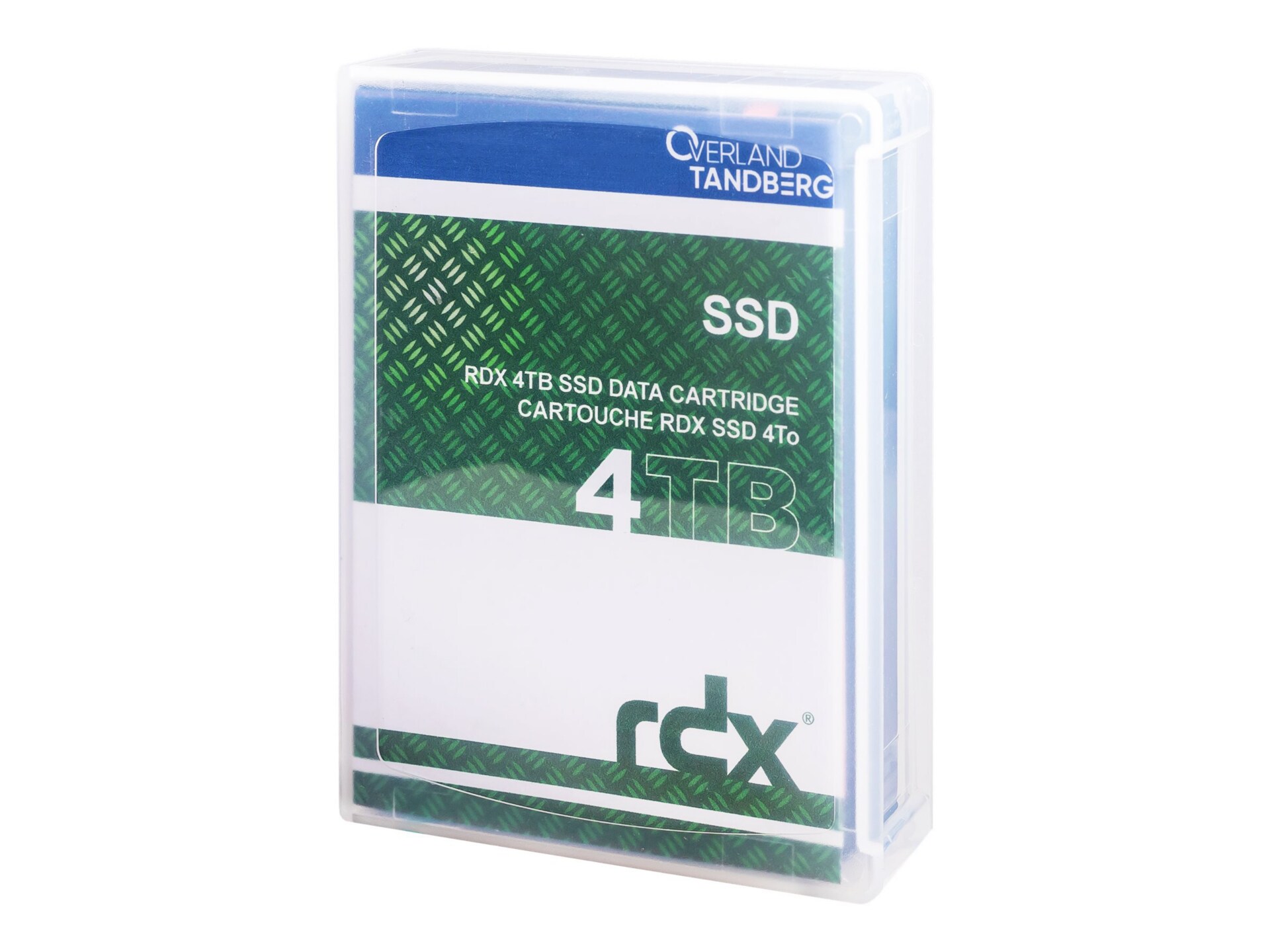 Overland-Tandberg - cartouche RDX SSD x 1 - 4 To - support de stockage