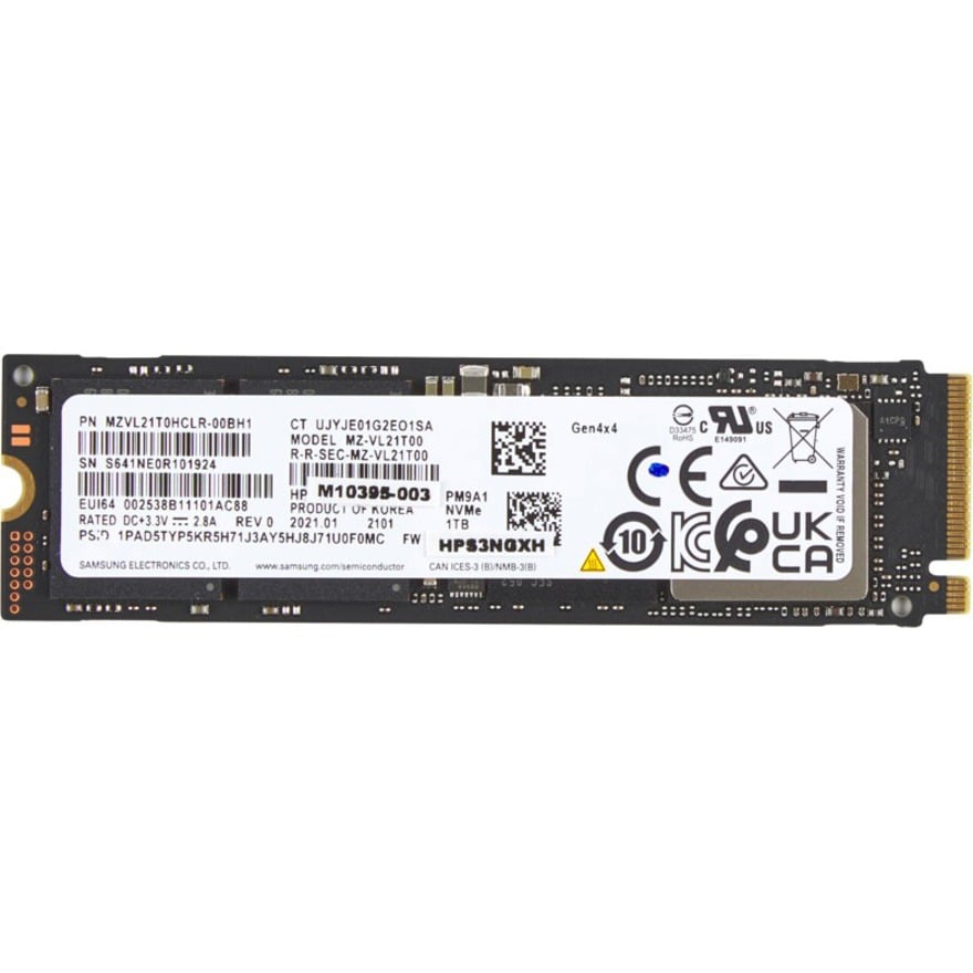 HP 1 TB Solid State Drive - M.2 2280 Internal - PCI Express NVMe (PCI Expre