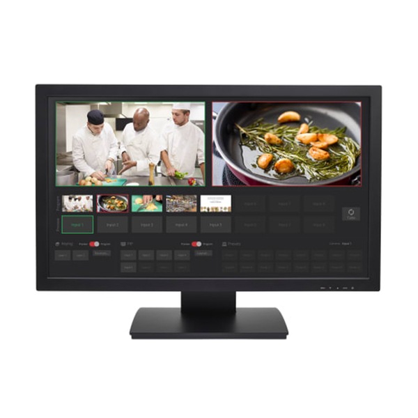 Vaddio TeleTouch 27" USB Touch-Screen Multiviewer Display - Black