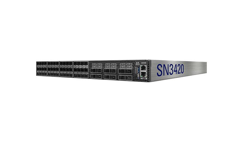Mellanox Spectrum-2 MSN3420-CB2FC - switch - 60 ports - managed - rack-mountable
