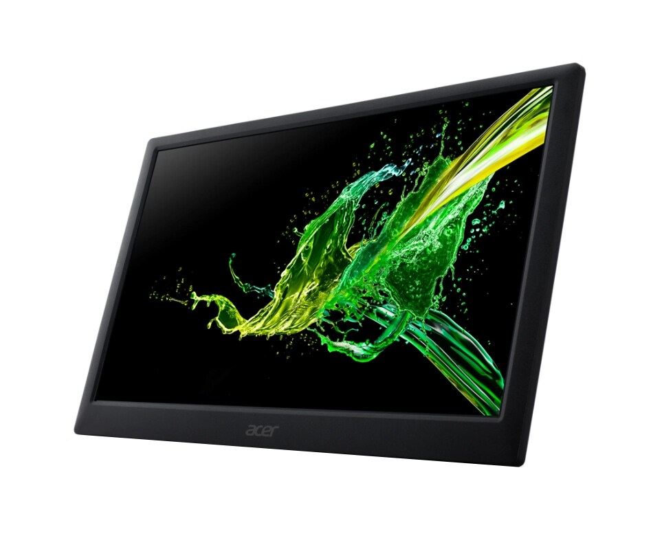 Acer PM161Q A 15.6" Widescreen LCD Display Monitor - Black