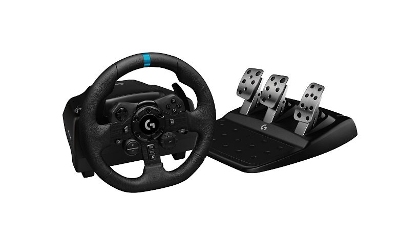 Logitech G923 Racing - wheel and pedals set - wired