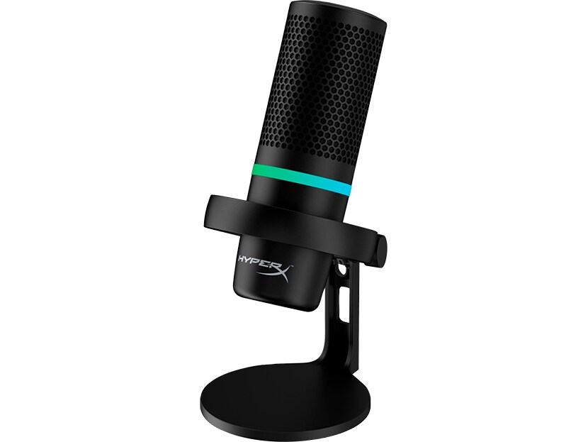 HP HyperX DuoCast USB Microphone with RGB Lighting - Black