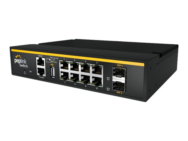 Peplink SD - switch - 8 ports - managed