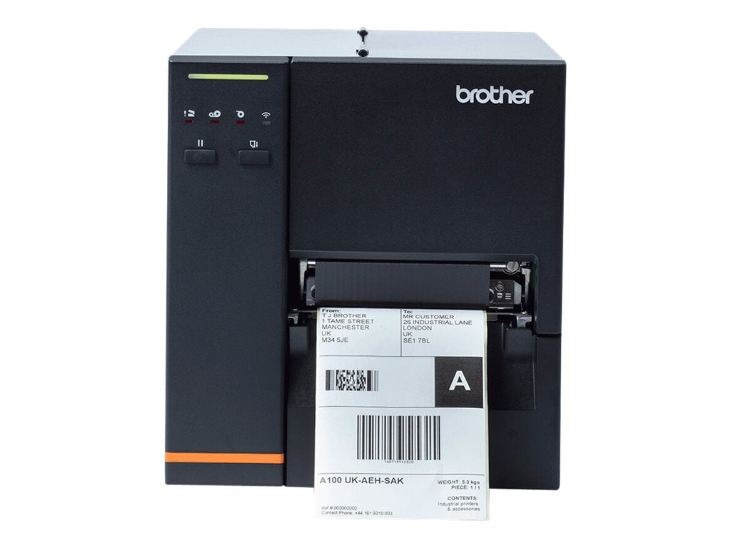 Brother Titan Industrial Printer TJ-4120TN - label printer - B/W - direct thermal / thermal transfer