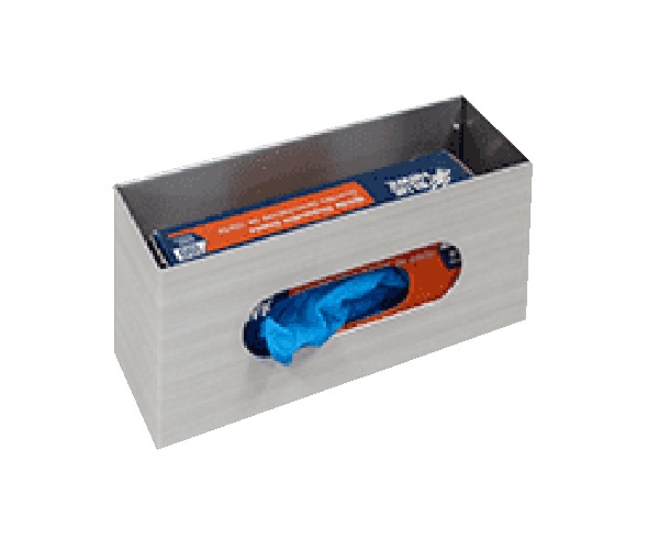Capsa Healthcare Glove Box and Tissue Holder for M-Series Medication Cart - White Ash