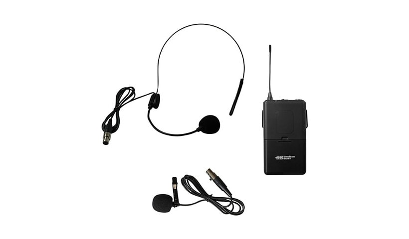 HamiltonBuhl Belt Pack with Lapel Mic for VENU100A and VENU80A Handheld Wireless Microphone