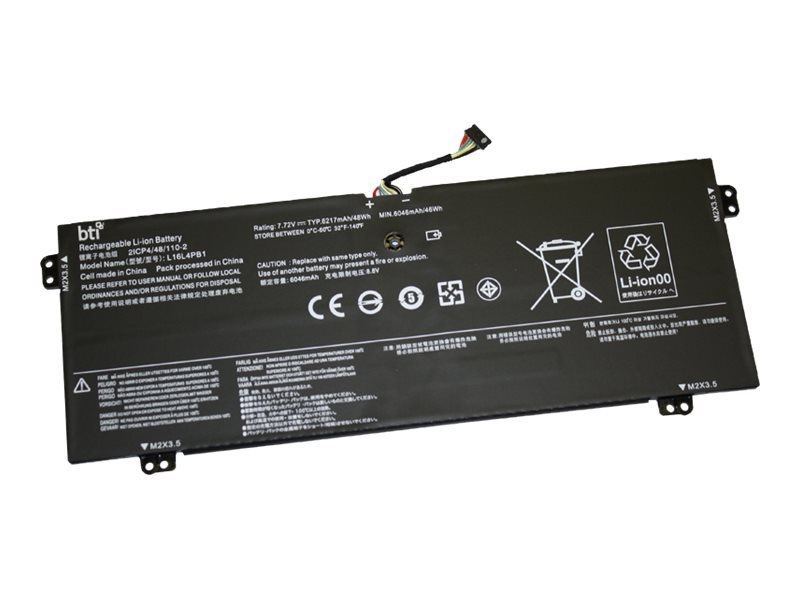 BTI - notebook battery - Li-pol - 6217 mAh - 48 Wh