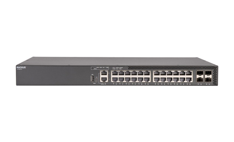 Ruckus CommScope 24x10/100/1000Mbps 4x1/10/25G Ethernet Switch
