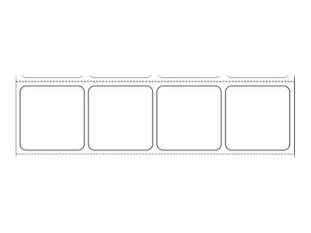 Zebra 8000T - labels - glossy - 40192 label(s) - 0.937 in x 0.937 in