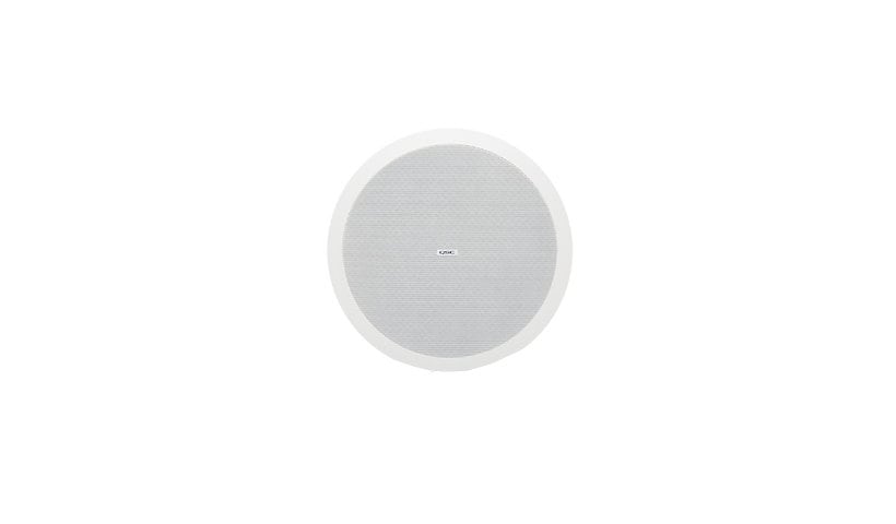 Shure QSC AcousticDesign 6.5" 2-Way Low Profile Recessed Ceiling Speaker - White