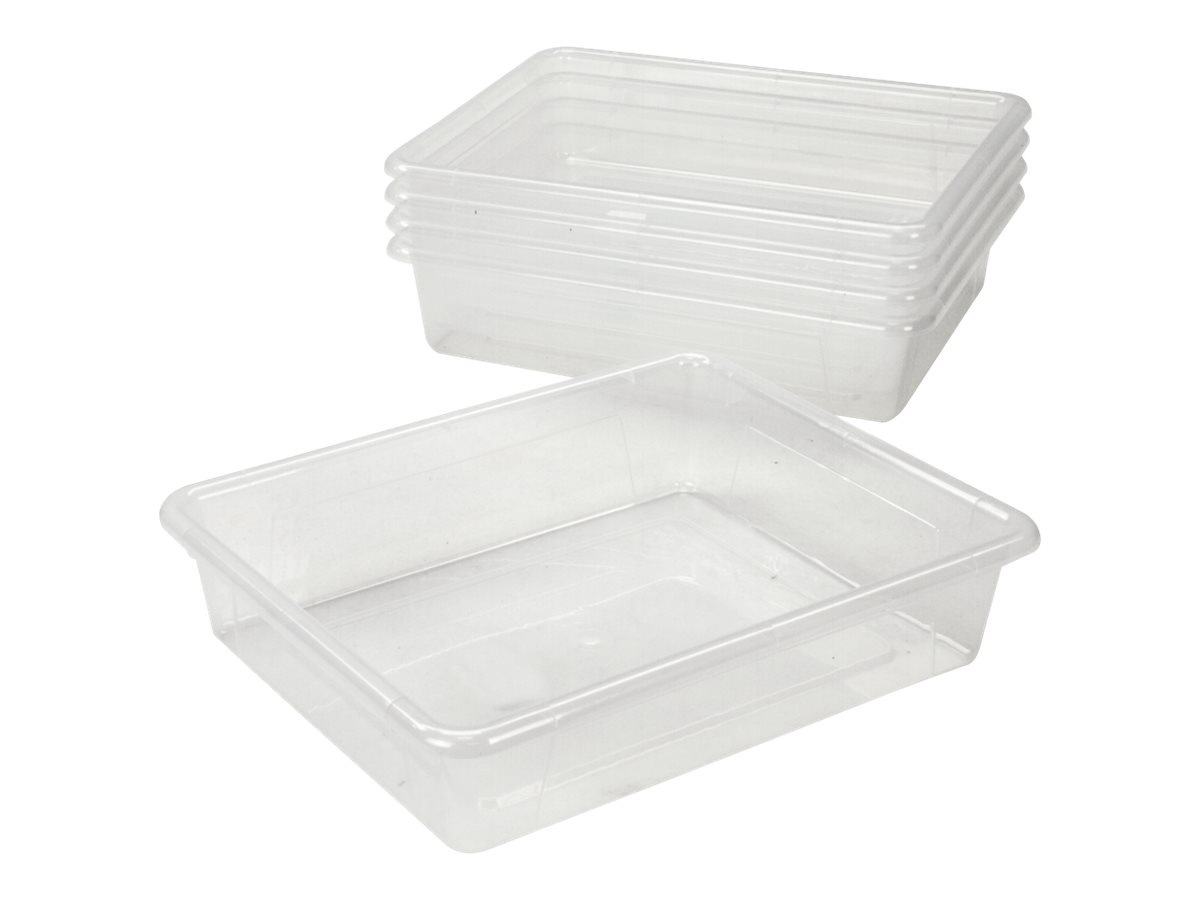 Spectrum - storage bin - translucent (pack of 5)