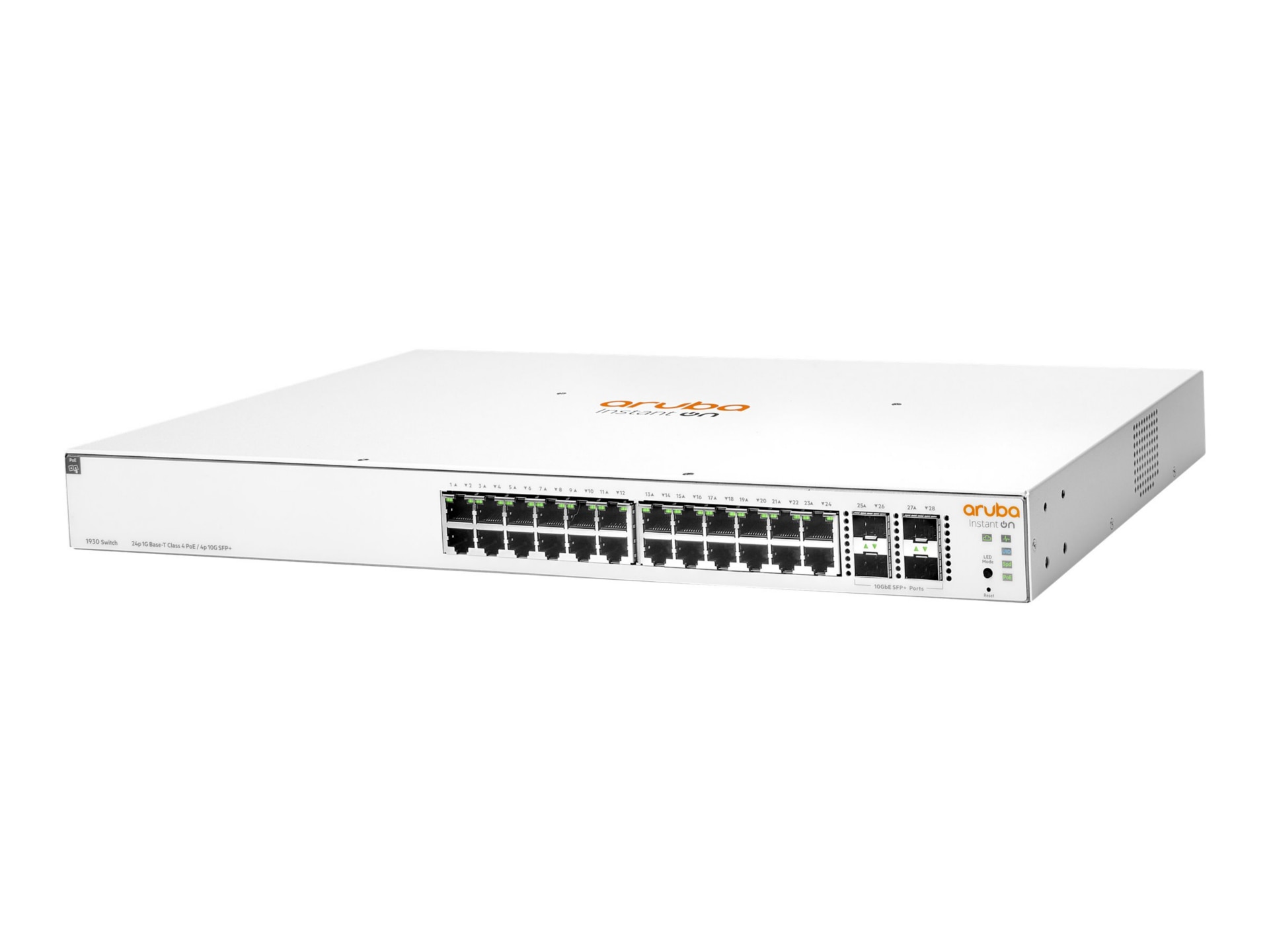 HPE Networking Instant On 1930 24G Class4 PoE 4SFP/SFP+ 195W Switch - switc