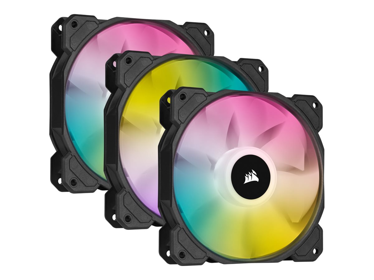 CORSAIR iCUE SP120 RGB ELITE - system cabinet fan kit