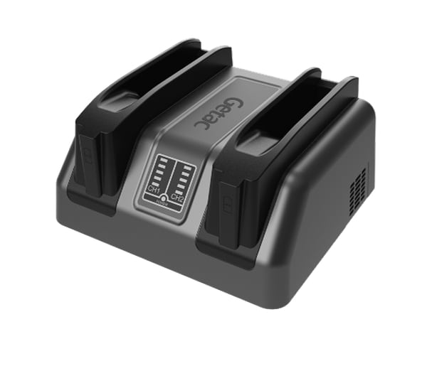 Getac Dual Bay Charger for S410 Rugged Laptop