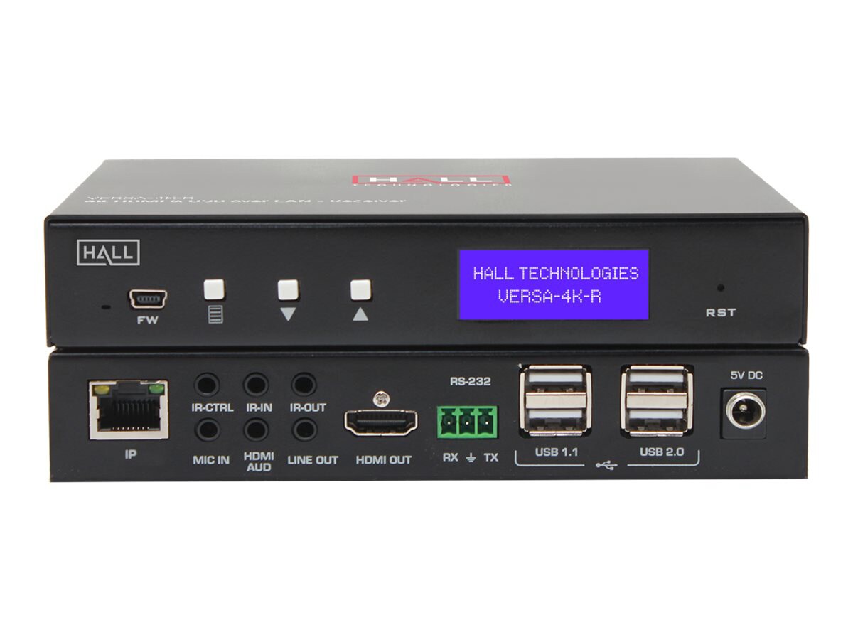 HALLTECH 4K VIDEO&USB EXT PTP MOIP