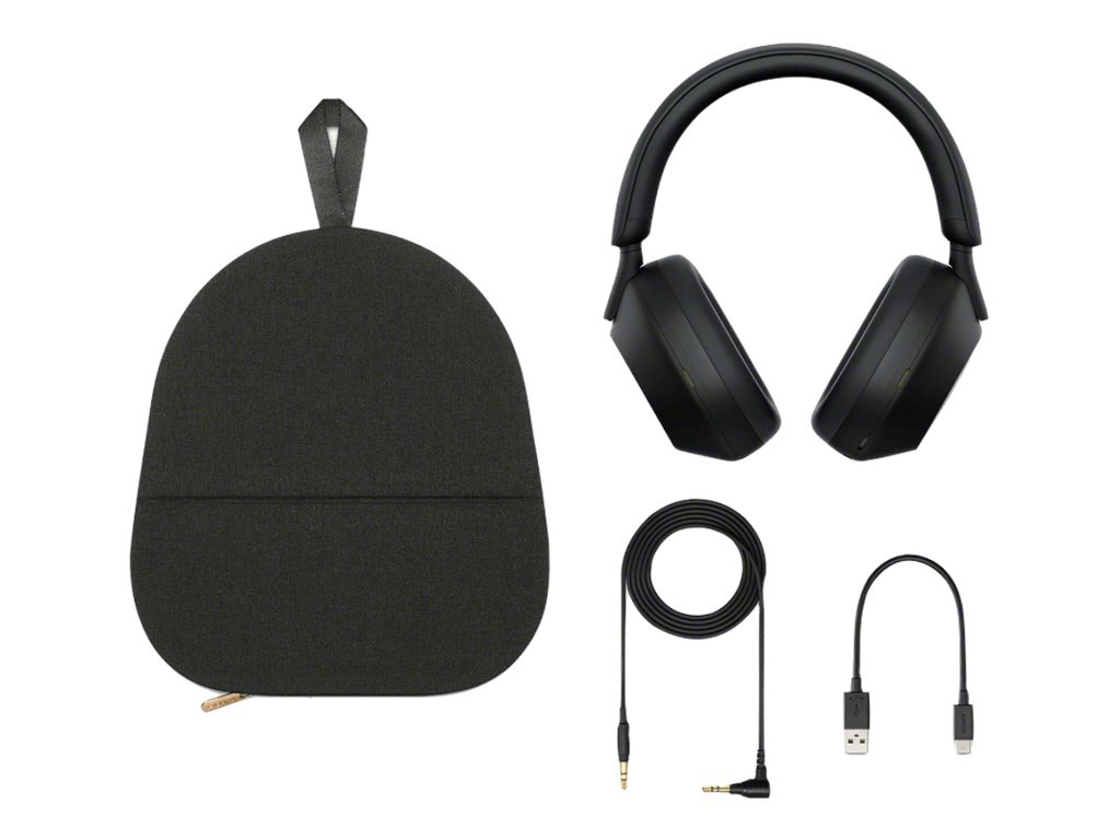 Thumbnail 4 of 11 for Sony WH-1000XM5 - headphones with mic - wireless - black