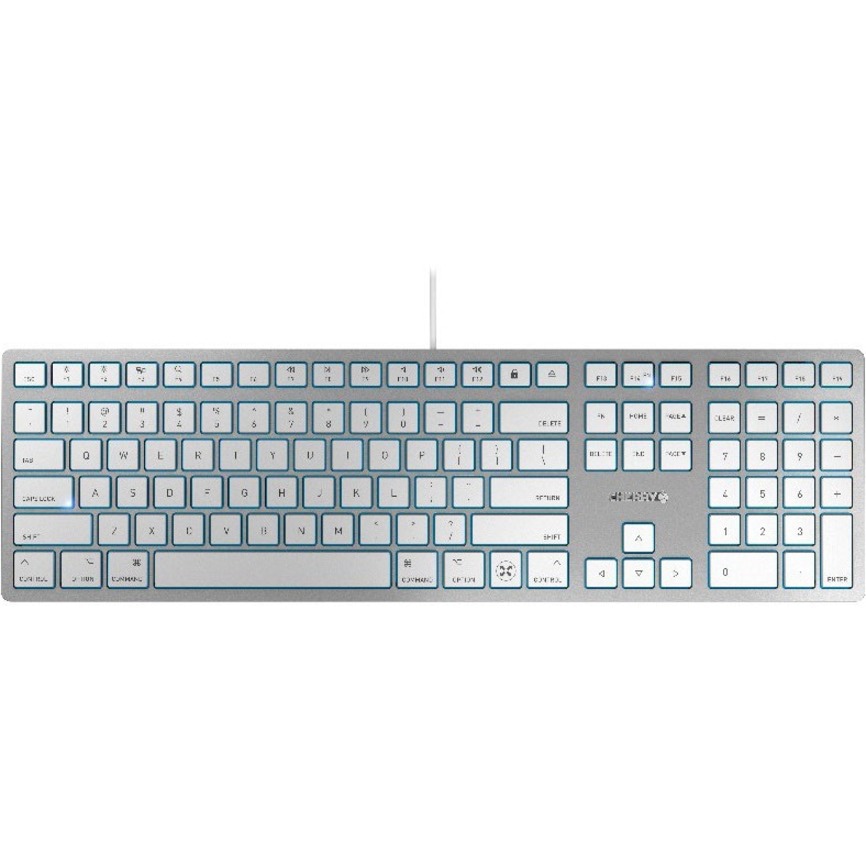 CHERRY KC 6000C FOR MAC  Clavier design ultra-plat avec disposition Mac