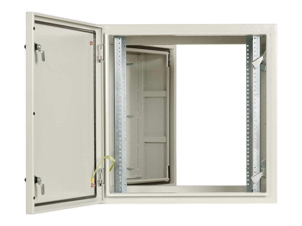 Thumbnail 5 of 11 for Eaton Tripp Lite Series Industrial Rack Enclosure with Lock - NEMA 4, Wall Mount, Metal Construction, Hinged Back, 28