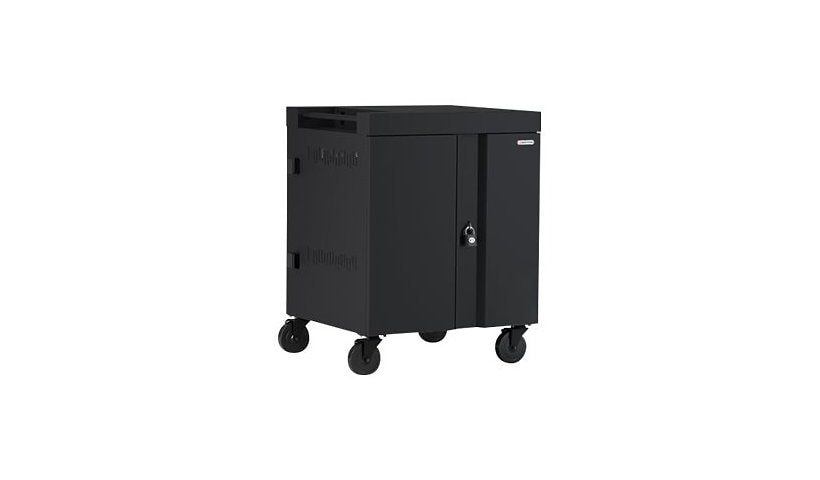 Bretford Cube TVC32 - cart - pre-wired - for 32 tablets / notebooks - black