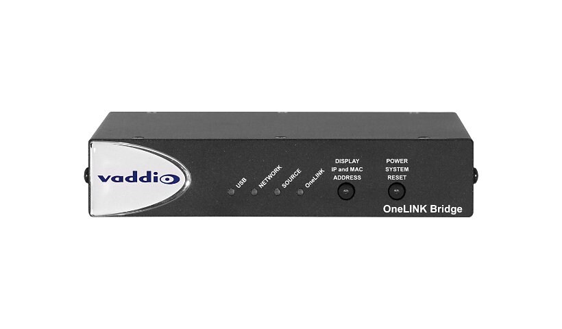 Vaddio OneLINK Bridge for Conference Cameras - AV Extender - Black
