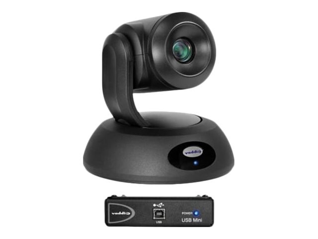 Vaddio RoboSHOT 30E QMini Video Conferencing System - PTZ Camera - Black