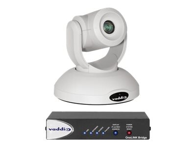 Vaddio RoboSHOT 40 UHD OneLINK Bridge Video Conferencing System - Includes PTZ Camera - White