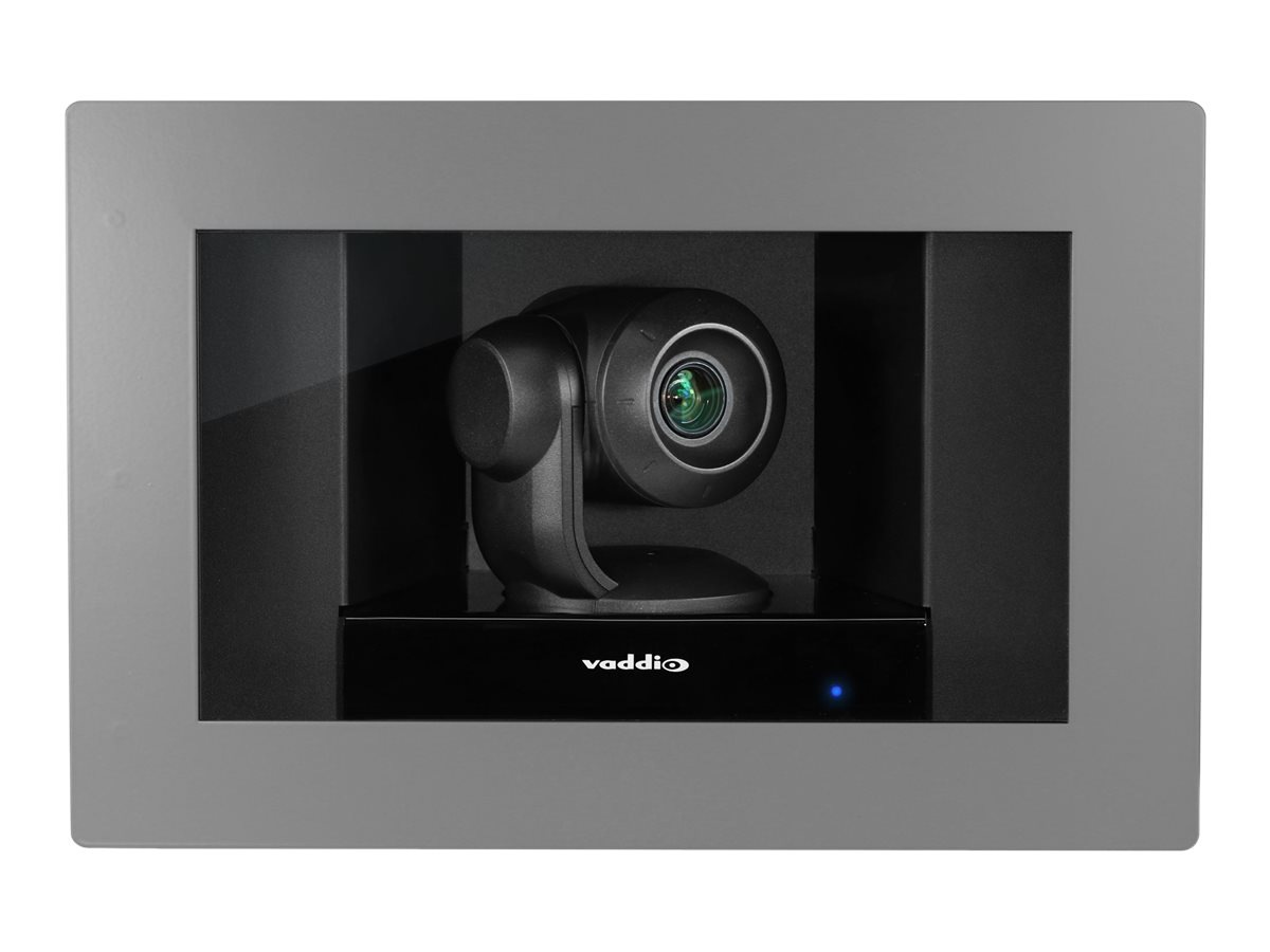 Vaddio RoboSHOT IW Clear Glass PTZ Camera - Black