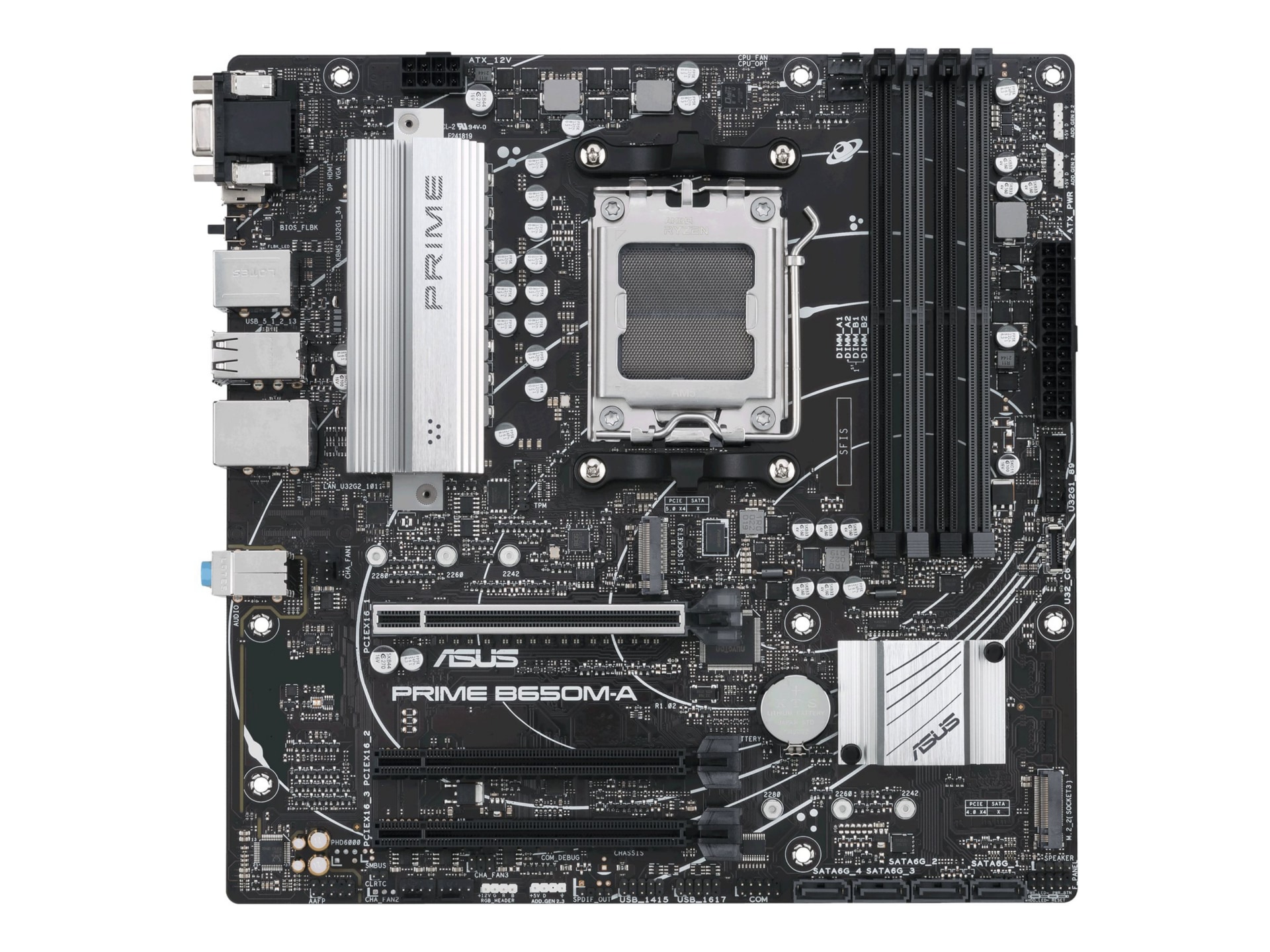 ASUS Prime B650M-A-CSM - motherboard - micro ATX - Socket AM5 - AMD B650