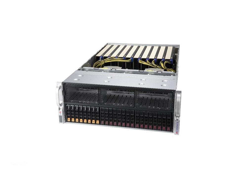 Supermicro Optimized 4U 10 PCIe GPU System