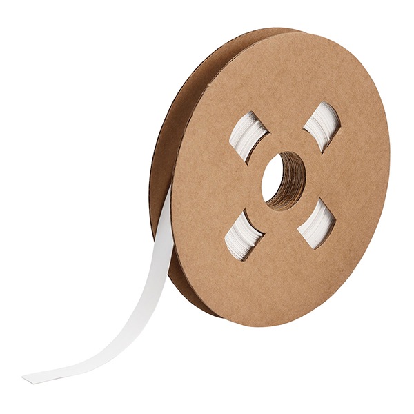 Brady PermaSleeve Heat Shrink Wire and Cable Continuous Labels for 3" Core Printers - White