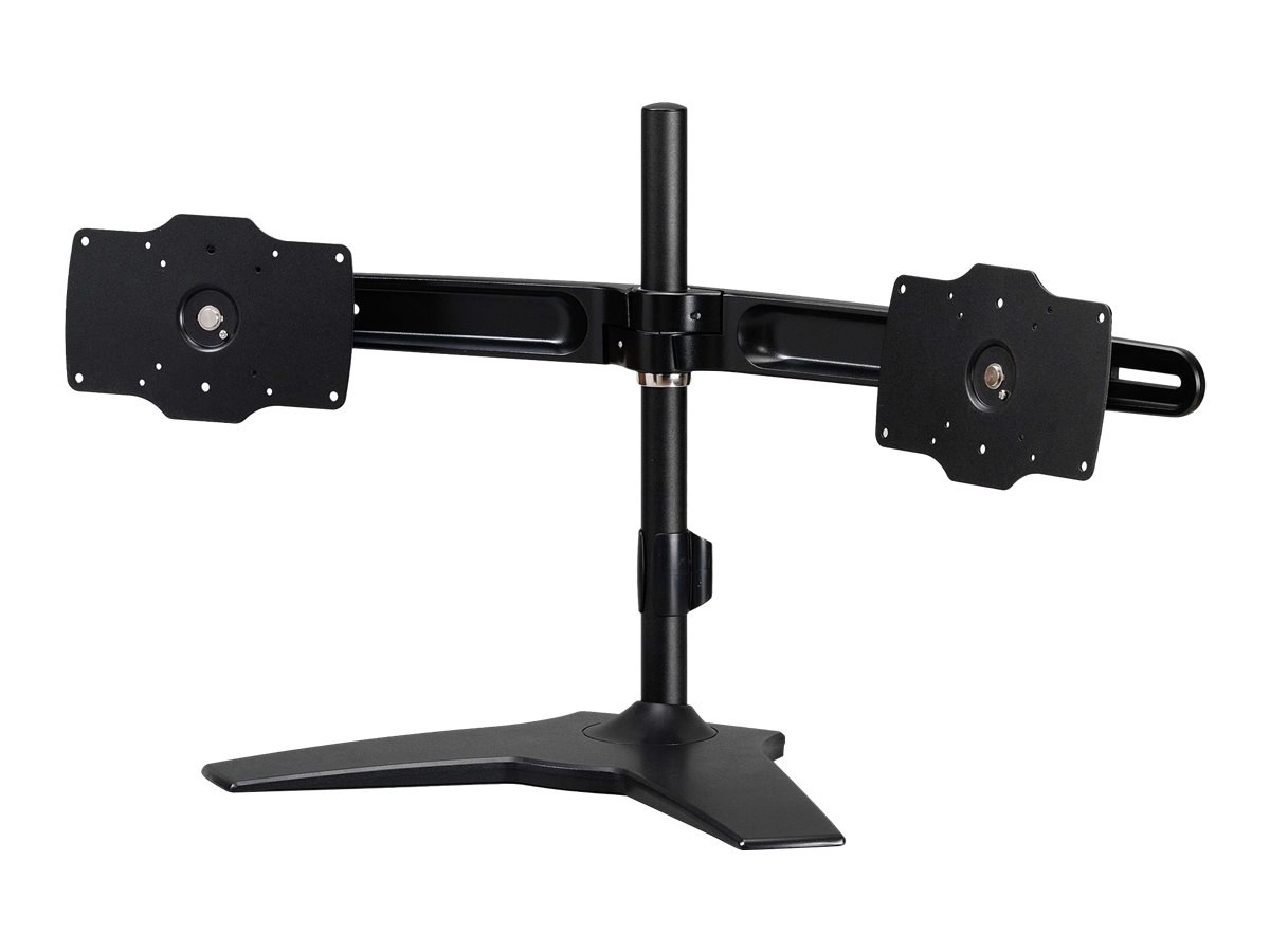Planar stand - adjustable dual arms - for 2 LCD displays - large format