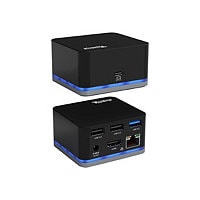 Plugable USB-C 15W Mini Cube Docking Station w/ HDMI,USB and Ethernet