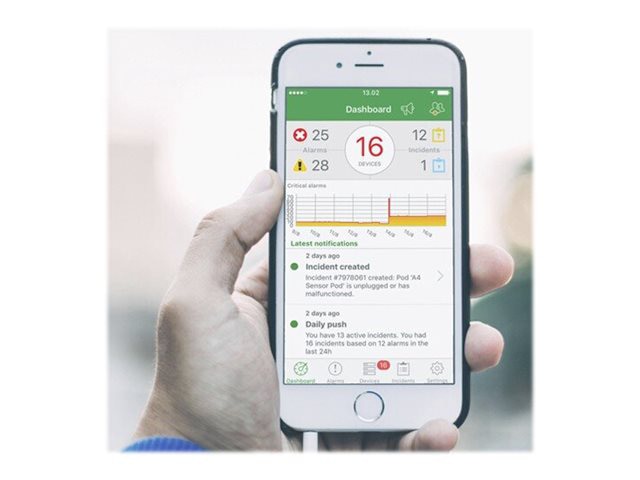 Subscription, Ecostruxure IT Expert, 3 years, 50 nodes, Remote monitoring a