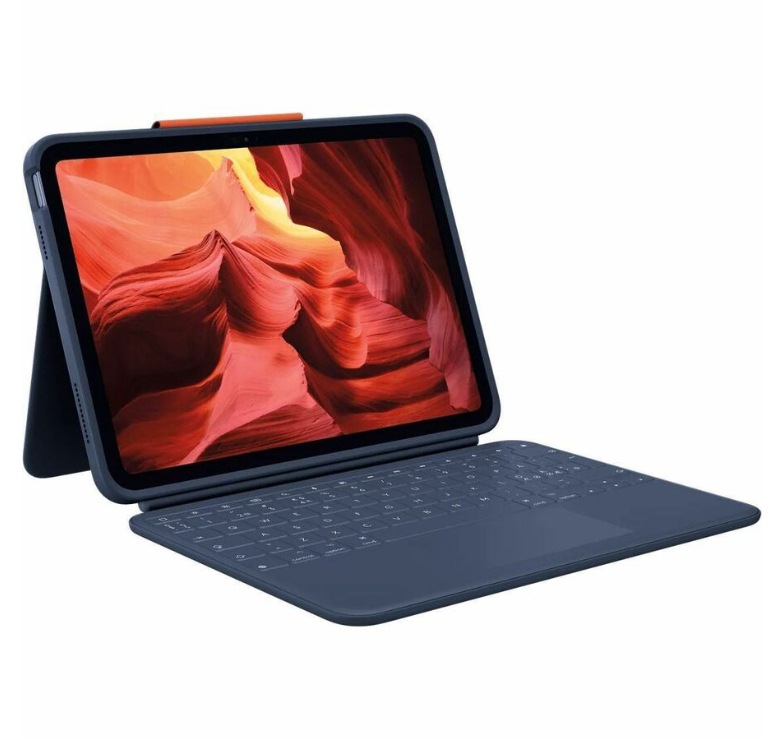 Logitech Rugged Combo 4 Touch Rugged Keyboard/Cover Case (Folio
