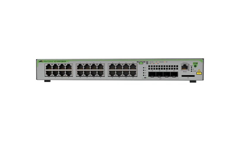 Allied Telesis CentreCOM AT-GS970M/28PS - commutateur - 28 ports - Géré