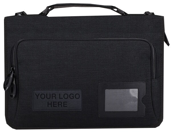 NutKase Ballistic Nylon Folio Big Pocket Case for 14" Chromebook - Black