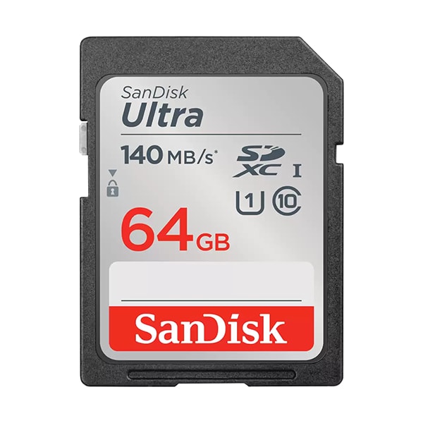 SanDisk Ultra 64GB SDXC UHS-I Memory Card