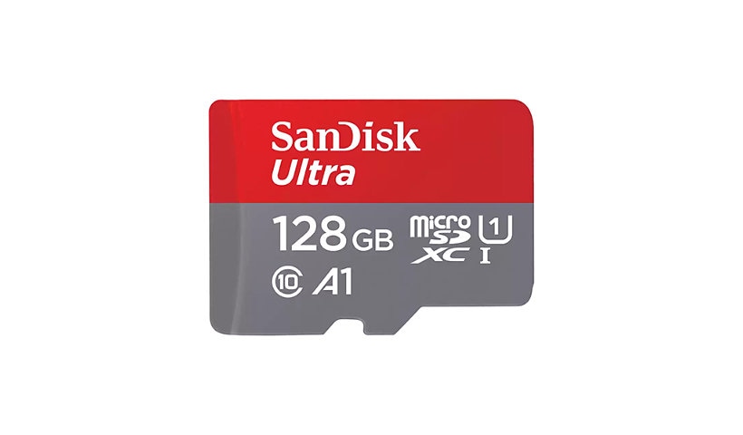 SanDisk Ultra 128GB microSDXC UHS-I Memory Card