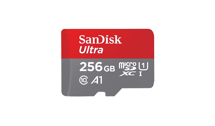 SanDisk Ultra 256GB microSDXC UHS-I Memory Card